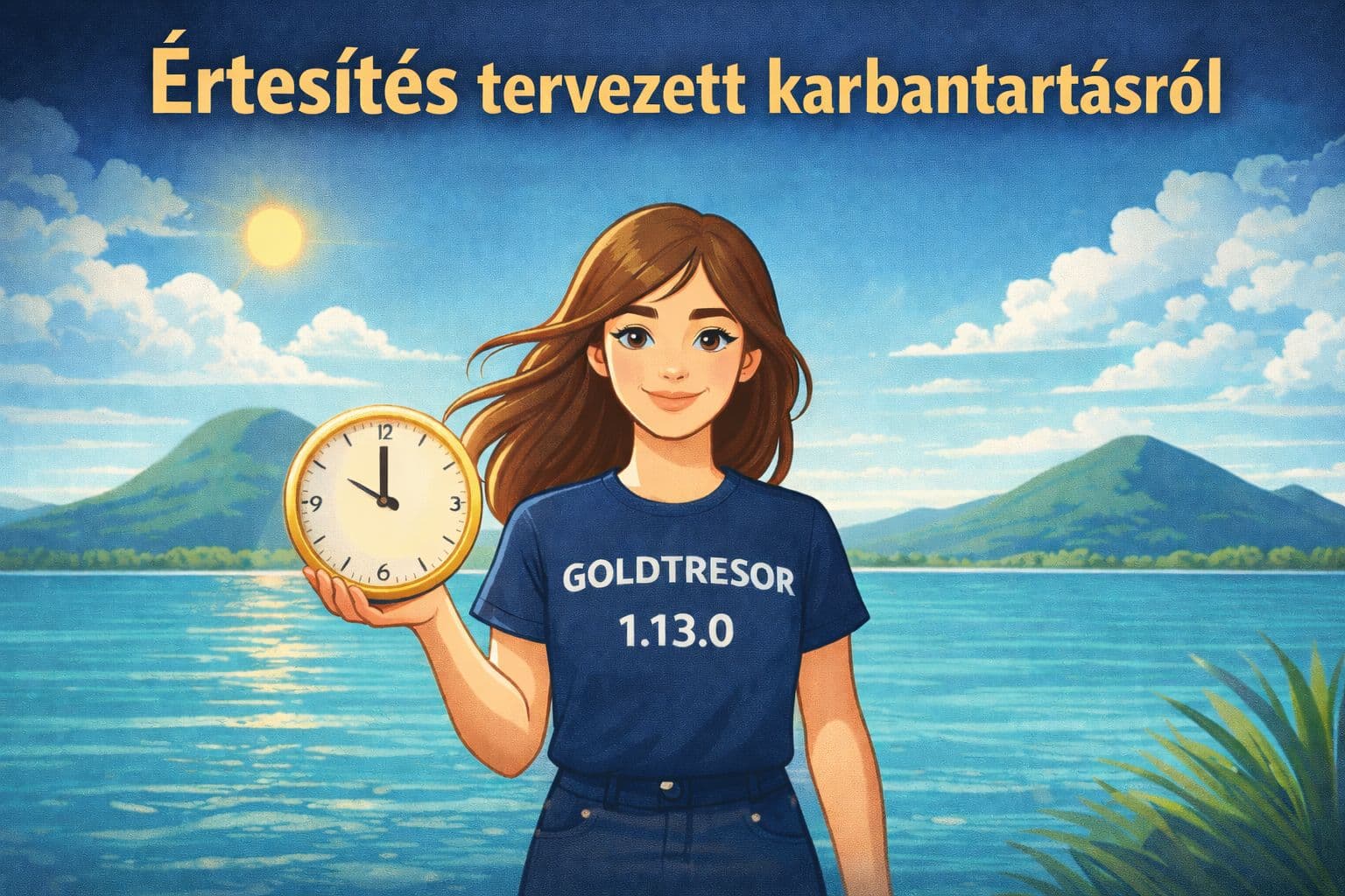 Ankündigung einer geplanten Wartung