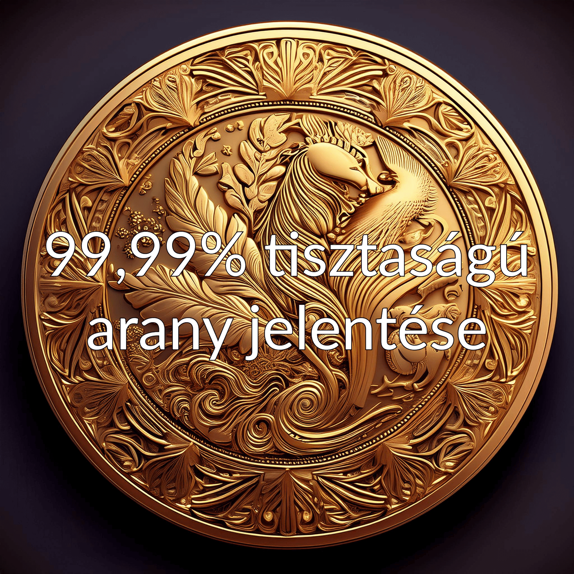 Was bedeutet Anlagegold mit vier Neunen Feingehalt?