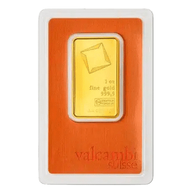 Valcambi 1oz Goldbarren