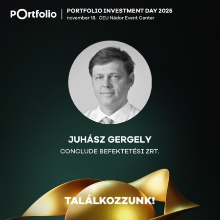 Juhász Gergely, a Goldtresor alapítója is előad a Portfolio Investment Day-en.